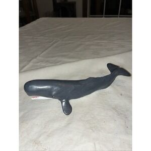 Sperm Whale Figure Safari Ltd Marine Life Educational Figurine Toy 1998